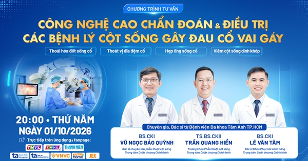 Công nghệ cao chẩn đoán, điều trị các bệnh lý cột sống gây đau cổ vai gáy