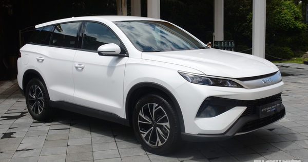 Xe plug-in hybrid BYD Sealion 5 về Việt Nam, 'đầy pin đầy bình' chạy hơn 1.200 km