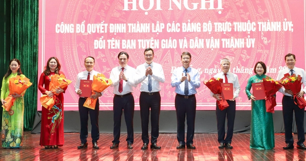 Đà Nẵng kiện toàn tổ chức, thành lập 2 đảng bộ mới