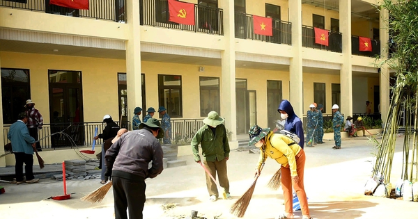 Đà Nẵng: Cận giờ khai giảng, điểm trường miền núi tất bật đón học sinh
