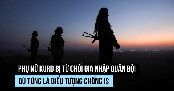 Nổi danh chống IS, các nữ binh người Kurd lại mất chỗ đứng trong quân đội Syria
