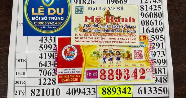 Mua vé số khi đám cưới, trúng độc đắc 2 tỉ xổ số miền Nam