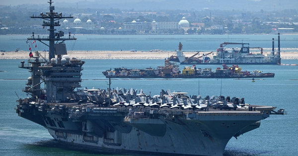 Tàu sân bay Mỹ rời Thái Lan sau 5 ngày nghỉ xả hơi