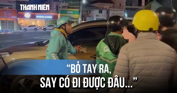 Tài xế say xỉn định lái ô tô rời hiện trường ở Đắk Lắk, bị người dân chặn lại