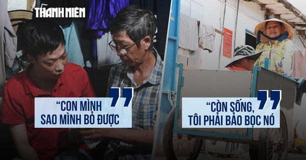 Người bà 73 tuổi đẩy xe vé số nuôi cháu bại não suốt hơn 30 năm: