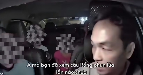 Tài xế Đà Nẵng khuyên khách Tây hủy cuốc, chuyện ngược đời đêm cầu Rồng phun lửa