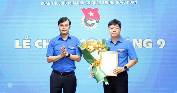 Trung ương Đoàn trao quyết định bổ nhiệm cán bộ