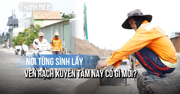 Con đường ven rạch từng sình lầy, ngập nước ở TP.HCM giờ đã khác đến mức người dân bất ngờ