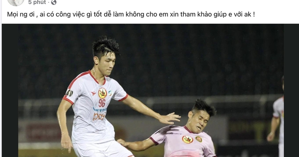 Cựu đội trưởng U.20 Việt Nam Nguyễn Trọng Đại lên Facebook xin việc, nhận lời khuyên chí tình