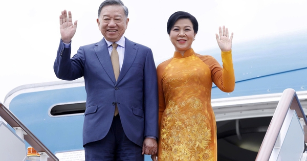 Tổng Bí thư, Chủ tịch nước Tô Lâm và phu nhân bắt đầu thăm Nga