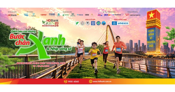 HDBank Green Marathon 2026 khởi động: Bật nhịp xanh, bứt phá giữa rừng và biển Cần Giờ
