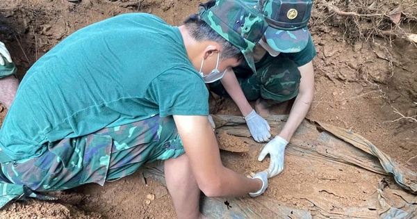 Đà Nẵng: Phát hiện hài cốt liệt sĩ cùng huy hiệu Dũng sĩ diệt Mỹ