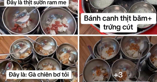Suất ăn của trẻ bị phản ánh sơ sài, đại diện nhà trường nói gì?