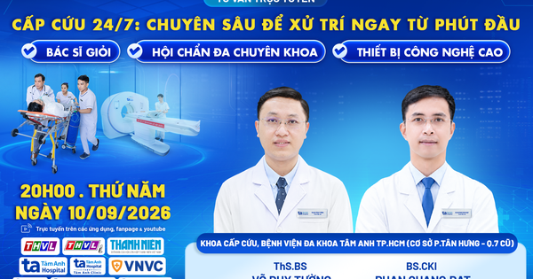 Cấp cứu 24/7: Bác sĩ giỏi, Hội chẩn đa chuyên khoa, Thiết bị công nghệ cao