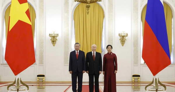 Tổng thống Nga Putin chủ trì Lễ đón Tổng Bí thư, Chủ tịch nước Tô Lâm