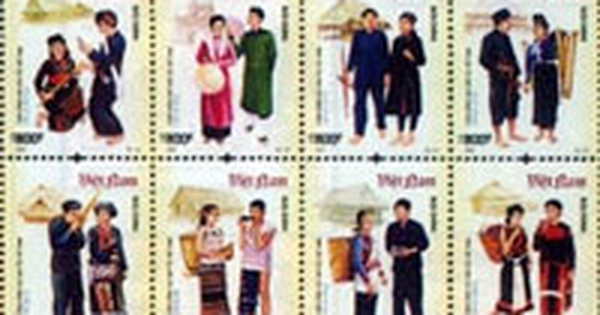 Bộ tem về các dân tộc VN đoạt giải thưởng tem ở Trung Quốc