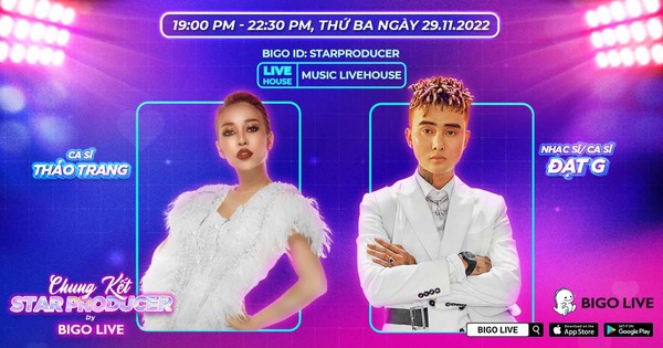 Thảo Trang, Đạt G Làm Giám Khảo Chung Kết 'Star Producer By Bigo Live'