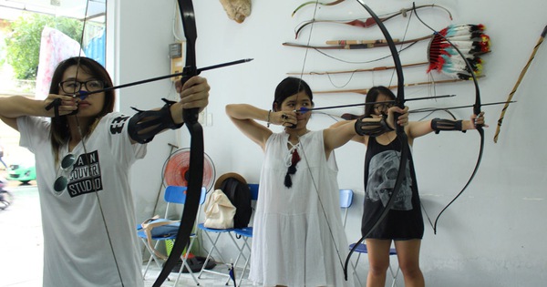 Giới trẻ Sài Gòn thích thú với trải nghiệm bắn cung