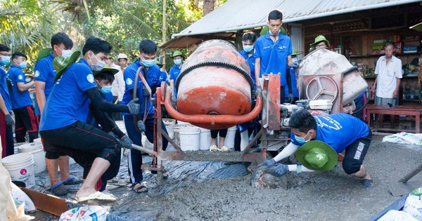 Phong trào Thanh niên tình nguyện đóng góp rất lớn cho phát triển đất nước
