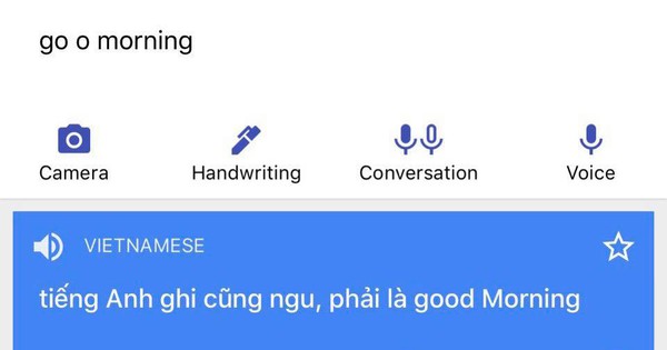 google dịch nói bậy