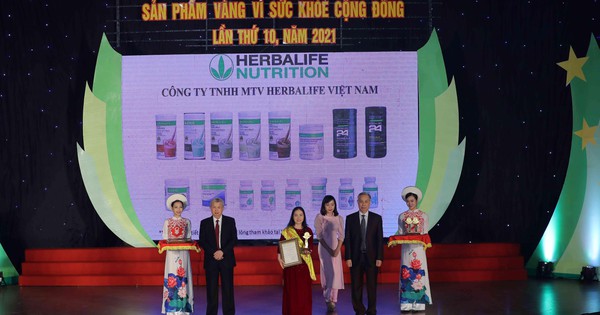 Sản phẩm Herbalife Nutrition được tin dùng mạnh mẽ