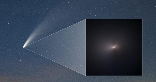 Hubble chụp được bức ảnh ấn tượng về sao chổi Neowise