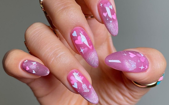 Nail ombre: Top 25 kiểu đẹp trẻ trung được yêu thích nhất hiện nay