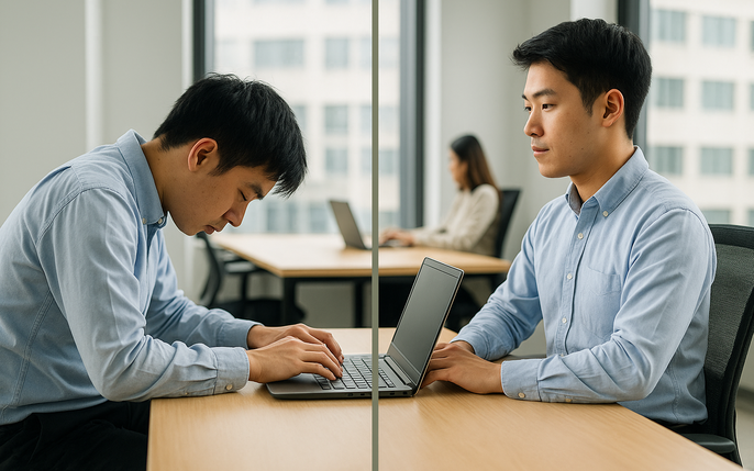Ngồi sai tư thế và làm việc không nghỉ, bộ đôi nguy hiểm cho cổ