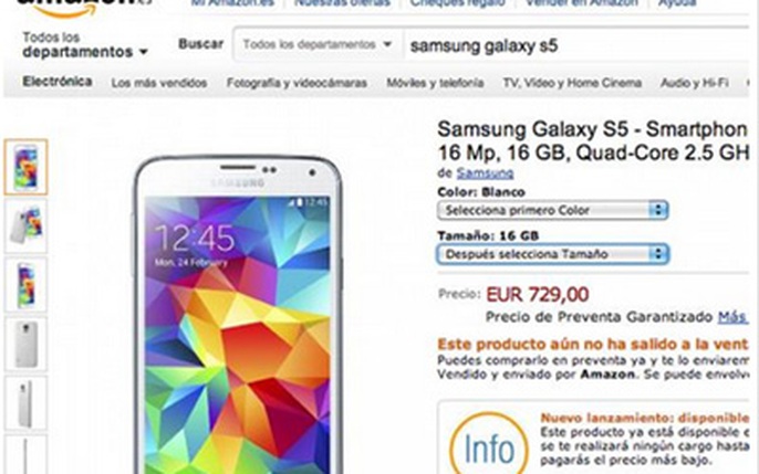 Lộ Giá Bán Galaxy S5