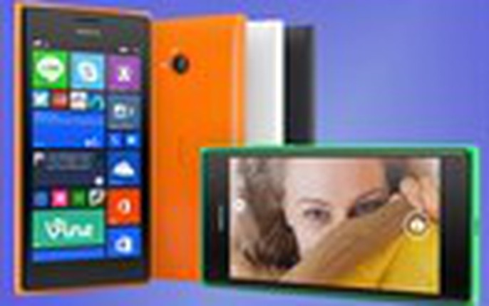 Nokia Lumia 730 chính hãng 2 sim màu xanh giá tốt tại nguyenkim.com