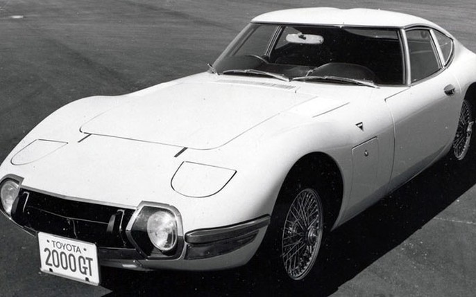Brilliantly Red 1967 Toyota 2000GT up for Auction this Spring