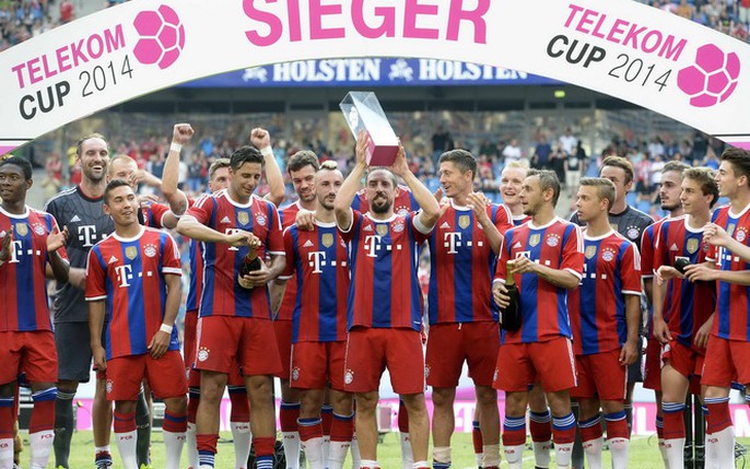 Bayern Munich Đoạt Vô Địch Telekom Cup 2014