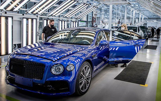 Bentley Bentley mang trở lại bốn màu sơn gầm 100 năm tuổi