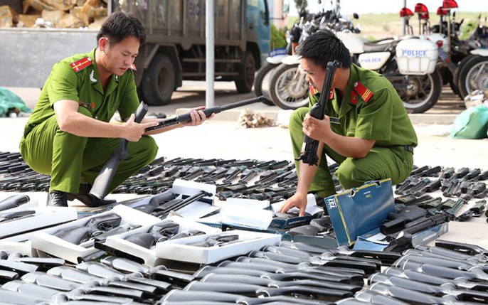 Phá chuyên án buôn bán vũ khí quy mô lớn nhất từ trước đến nay