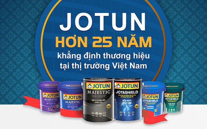 Sơn Jotun - Hơn 25 năm khẳng định thương hiệu tại thị trường Việt Nam