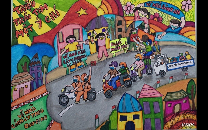 Trường TH Hương Điền Phát động cuộc thi vẽ tranh  Việt Nam  Cuba thắm  tình đoàn kết 