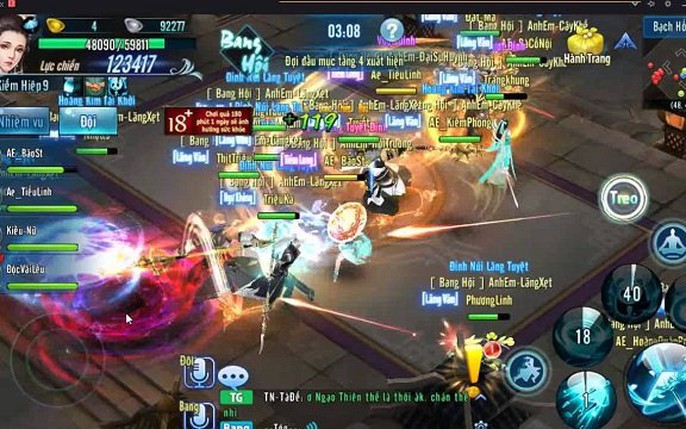 Võ Lâm Truyền Kỳ 38 phái, cho thuê Server chạy thương mại