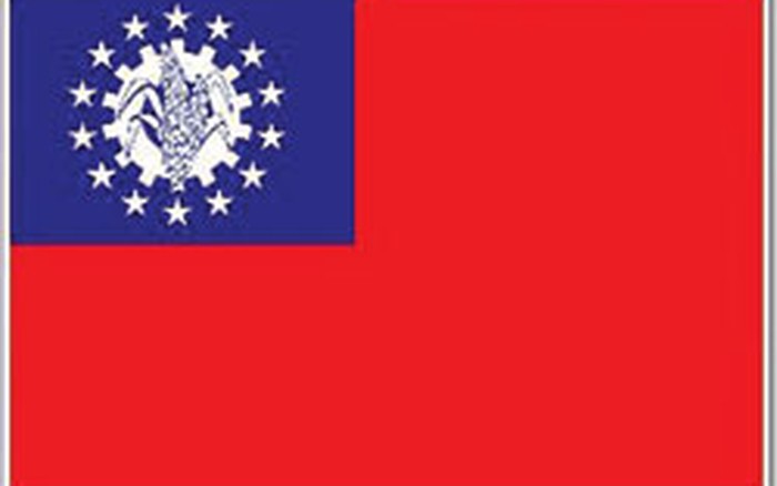 Quốc kỳ Myanmar mới:
Quốc kỳ mới của Myanmar đã chính thức được giới thiệu với thiết kế mới đầy phong cách và sáng tạo, gợi lên tinh thần xây dựng và chính sách mới nhằm đem lại cho đất nước và nhân dân Myanmar sự phát triển và tiến bộ.