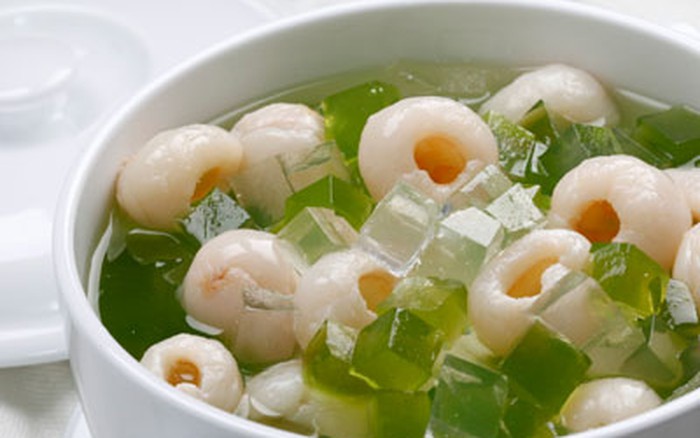 Mát lạnh chè vải rau câu Mát Lạnh Chè Vải Rau Câu