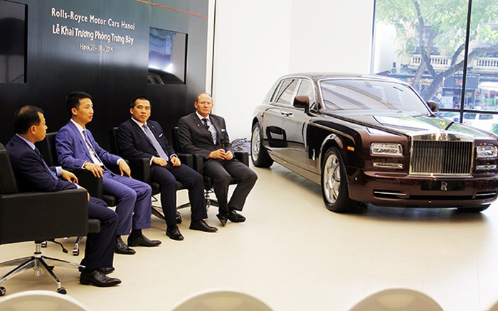 Đại lý xe RollsRoyce tại Việt Nam dừng hoạt động