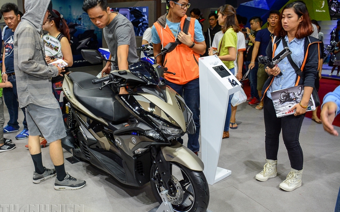 Yamaha NVX Camo về đại lý giảm giá gần 2 triệu đồng