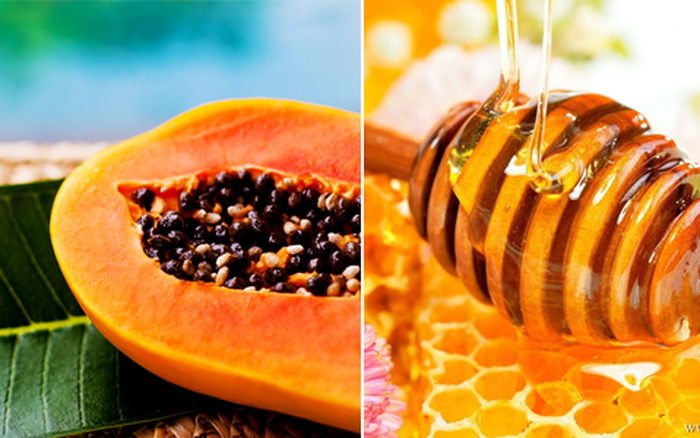 Hướng dẫn cách làm hỗn hợp dưỡng trắng bằng đu đủ và mật ong