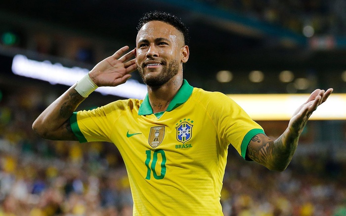Mô hình tượng Neymar Brazil Pari  Tượng cầu thủ