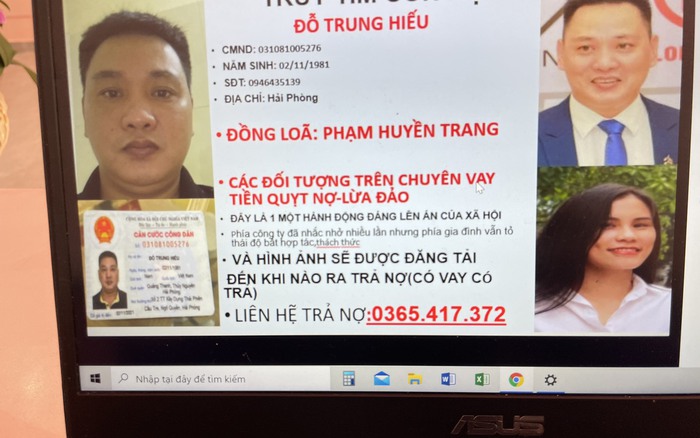 Nữ Giám Đốc Tá Hỏa Khi Bị Ghép Ảnh Đăng Facebook Đòi Nợ