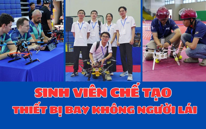 Sinh viên Việt Nam và Cộng hòa Czech tranh tài chế tạo UAV, tổng giải thưởng lên đến 6.000 USD