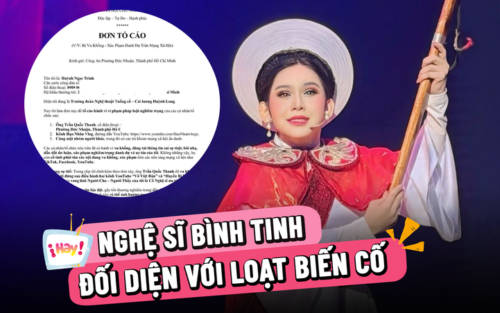 Nghệ sĩ cải lương Bình Tinh đối diện với loạt biến cố