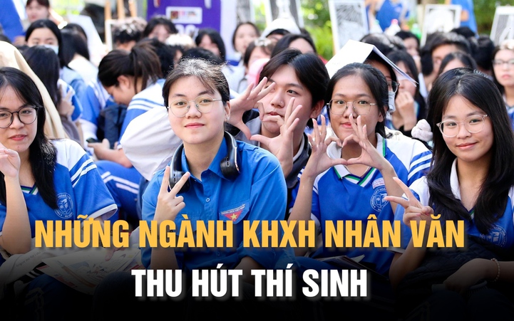 Những ngành khoa học xã hội nhân văn thu hút thí sinh