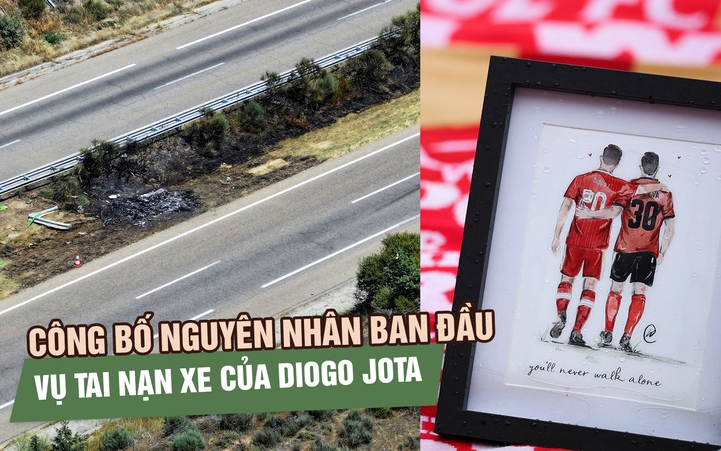 Vụ tai nạn xe của Diogo Jota: Cảnh sát Tây Ban Nha công bố báo cáo sơ bộ