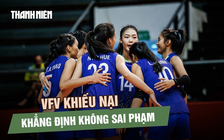 U.21 bóng chuyền Việt Nam bị xử thua ở giải thế giới: VFV khiếu nại, khẳng định không sai phạm