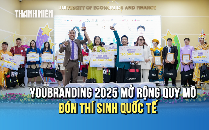 Lần đầu có thí sinh quốc tế, YouBranding 2025 khẳng định vị thế sân chơi học thuật